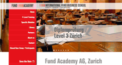 Desktop Screenshot of fund-academy.com